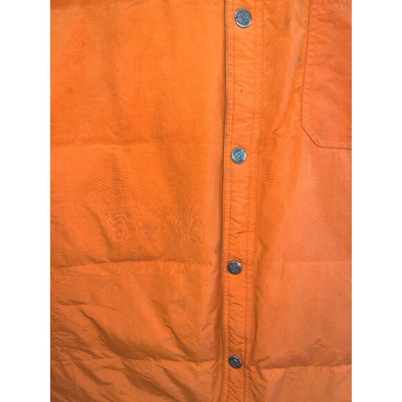 Harley-Davidson Reversible Black & Orange Jacket Mens Size 22L XL Snap Closure E - Picture 7 of 8